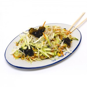 10. Китайска салата от пресни зеленчуци и черни гъби - 400гр.